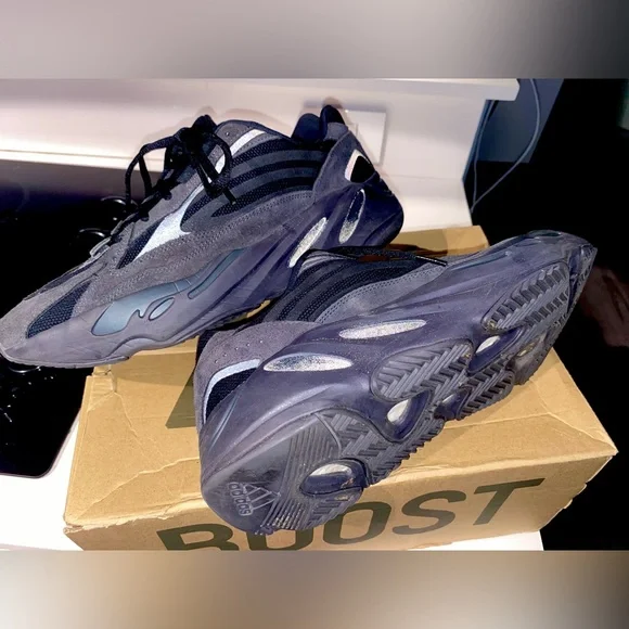 Yeezy | Shoes | Yeezy Boost 70 V2 Black Suede Reflective 00  display picture 3